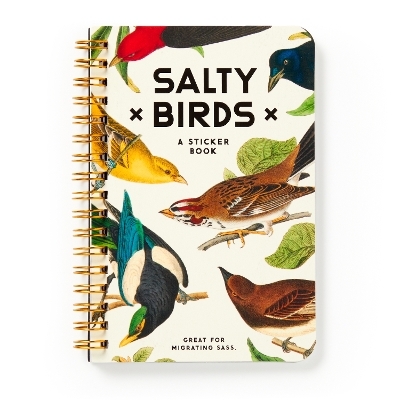 Salty Birds Sticker Book -  Brass Monkey,  Galison