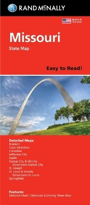 Rand McNally Easy to Read: Missouri State Map -  Rand McNally