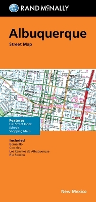 Rand McNally Folded Map: Albuquerque Street Map -  Rand McNally