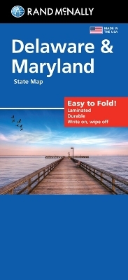 Rand McNally Easy to Fold: Delaware, Maryland Laminated Map -  Rand McNally