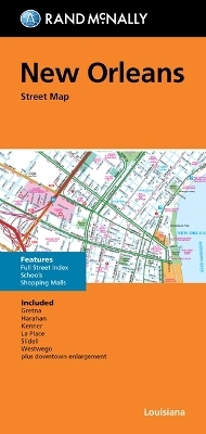 Rand McNally Folded Map: New Orleans Street Map -  Rand McNally