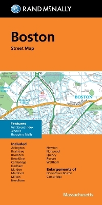 Rand McNally Folded Map: Boston Street Map -  Rand McNally