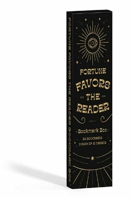 Fortune Favors the Reader Bookmark Box - Gibbs Smith Gift