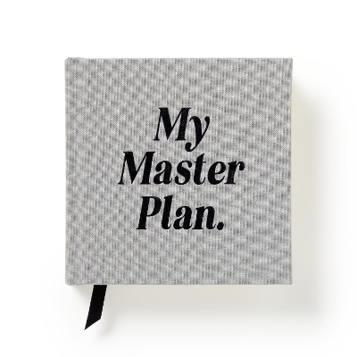 My Master Plan Productivity Guide -  Brass Monkey,  Galison