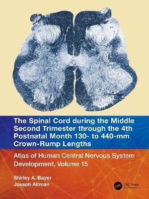 The Spinal Cord during the Middle Second Trimester through the 4th Postnatal Month 130- to 440-mm Crown-Rump Lengths - Shirley A. Bayer, Joseph Altman