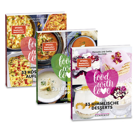 Die 99 besten Herzfeld Rezepte; Bundle; Food with Love; Herzfeld, Manuela / Herzfeld, Joëlle - Manuela / Herzfeld Herzfeld  Joëlle