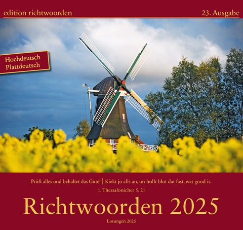 Richtwoorden Kalender 2025 - Hannelore Kroon