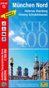 ATK100-13 München Nord (Amtliche Topographische Karte 1:100000) - 