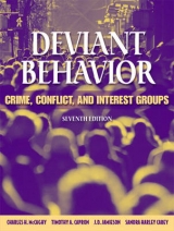 Deviant Behavior - McCaghy, Charles H.; Capron, Timothy A.; Jamieson, J. D.; Harley Carey, Sandra H.