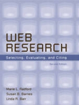 Web Research - Radford, Marie L.; Barnes, Susan B.; Barr, Linda R.