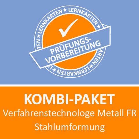 Kombi-Paket Verfahrenstechnologe Metall FR Stahlumformung Lernkarten - Jennifer Christiansen