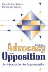 Advocacy and Opposition - Rybacki, Karyn Charles; Rybacki, Donald Jay