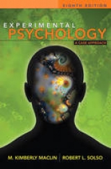 Experimental Psychology - MacLin, M. Kimberly; Solso, Robert L.