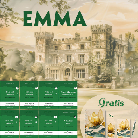 Emma (8 Bücher + Audio-Online + exklusive Extras) - Frank-Lesemethode - Jane Austen