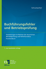 Buchführungsfehler und Betriebsprüfung - Peter Schumacher