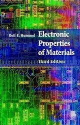 Electronic Properties of Materials - Rolf E. Hummel