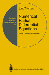 Numerical Partial Differential Equations: Finite Difference Methods - J.W. Thomas