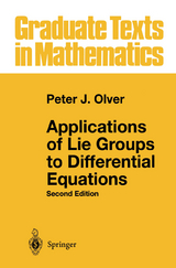 Applications of Lie Groups to Differential Equations - Peter J. Olver