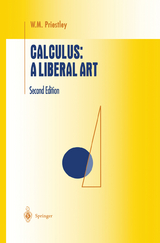 Calculus: A Liberal Art - W.M. Priestley