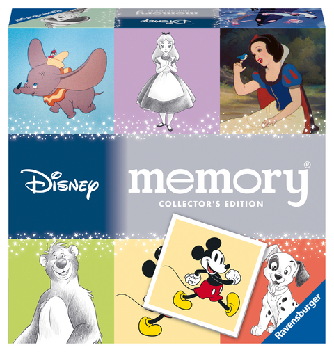 Collector's memory® Walt Disney - Gesellschaftsspiel & Brettspiel ab 6 Jahre - William H. Hurter