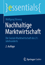 Nachhaltige Marktwirtschaft - Vieweg, Wolfgang