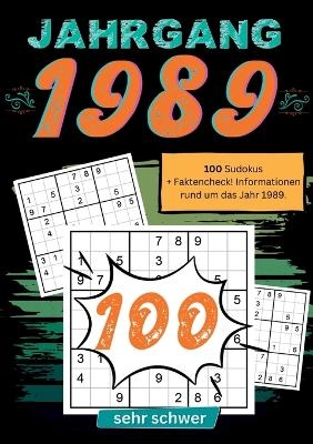 1989- Rätselspaß und Zeitreise - Sudoku Jahrbücher