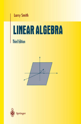 Linear Algebra - Larry Smith