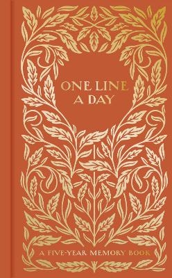 Gilded One Line a Day -  Chronicle Books