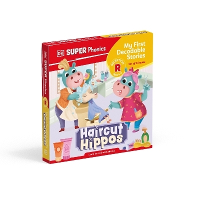 DK Super Phonics My First Decodable Stories Haircut Hippos -  Dk