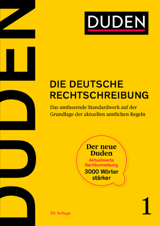 Duden - Die deutsche Rechtschreibung - 