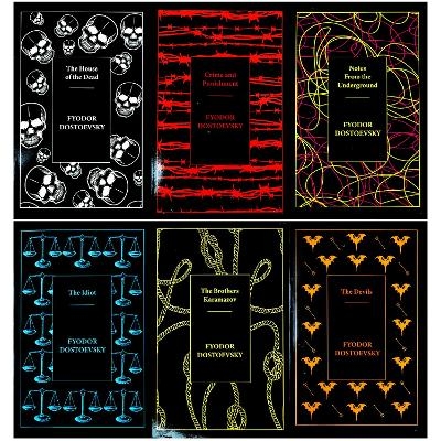 Complete Collection of Fyodor Dostoevsky 6 Books Set(Crime and Punishment, Notes From the Underground,The Brother Karamazov,The Devils,The House of the Dead,The Idiot) - Fyodor Dostoevsky