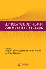 Multiplicative Ideal Theory in Commutative Algebra - 