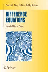 Difference Equations - Paul Cull, Mary Flahive, Robby Robson