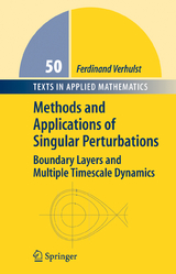 Methods and Applications of Singular Perturbations - Ferdinand Verhulst