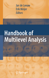 Handbook of  Multilevel Analysis - 