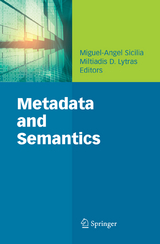 Metadata and Semantics - 