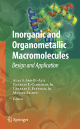 Inorganic and Organometallic Macromolecules - 