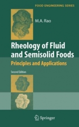 Rheology of Fluid and Semisolid Foods - Rao, M. A.