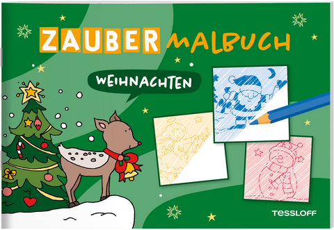 Zaubermalbuch. Weihnachten