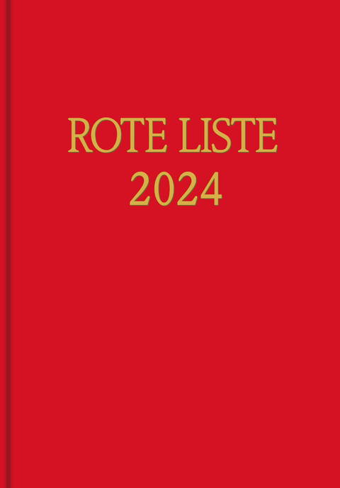 ROTE LISTE 2024 Buchausgabe Aboausgabe