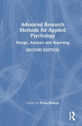 Advanced Research Methods for Applied Psychology - Brough, Paula