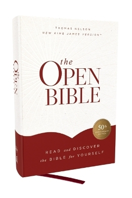 The Open Bible: Read and Discover the Bible for Yourself (NKJV, Hardcover, Red Letter, Comfort Print) -  Thomas Nelson