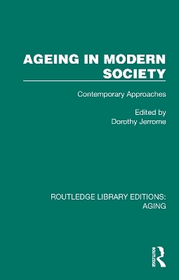 Ageing in Modern Society - 