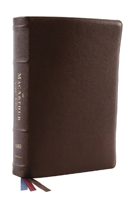 MacArthur Study Bible 2nd Edition: Unleashing God's Truth One Verse at a Time (LSB, Brown Premium Goatskin Leather, Comfort Print) - John F. MacArthur