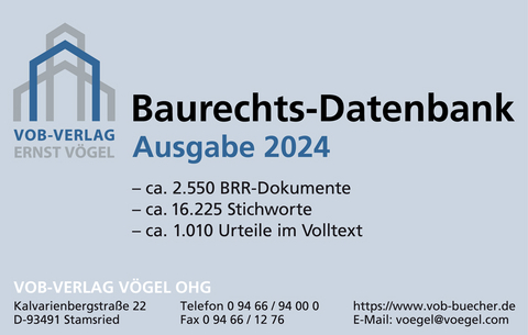 Baurechts-Datenbank 1978–2023 - Eckhard Frikell, Olaf Hofmann, Hilmar Toppe