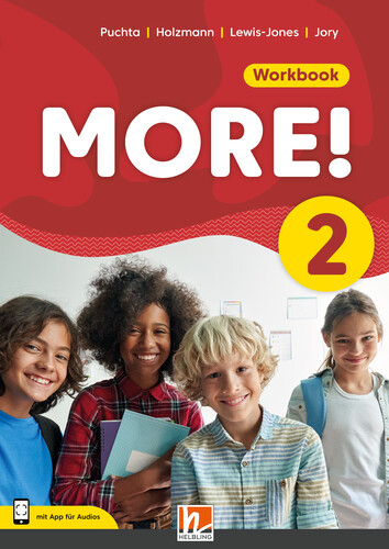 MORE! 2 Workbook mit E-Book+ - Herbert Puchta, Christian Holzmann, Chris Jory, Peter Lewis-Jones