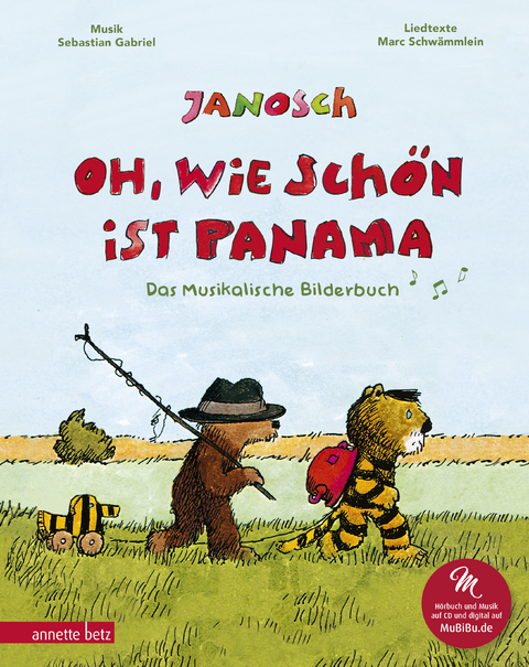 Oh, wie schön ist Panama (Das musikalische Bilderbuch mit CD und zum Streamen) -  Janosch