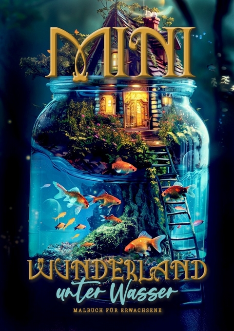 Mini Wunderland unter Wasser Malbuch für Erwachsene - Monsoon Publishing