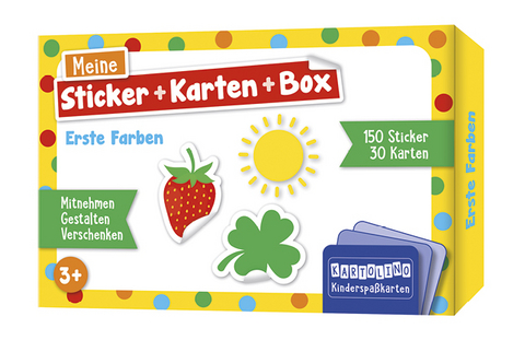 Meine Sticker + Karten + Box - Erste Farben