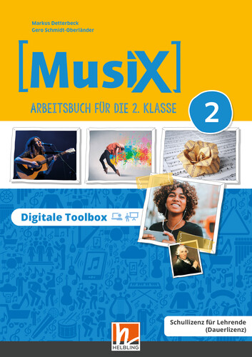 MusiX 2 A (2023) | Digitale Toolbox Schullizenz - Markus Detterbeck, Gero Schmidt-Oberländer